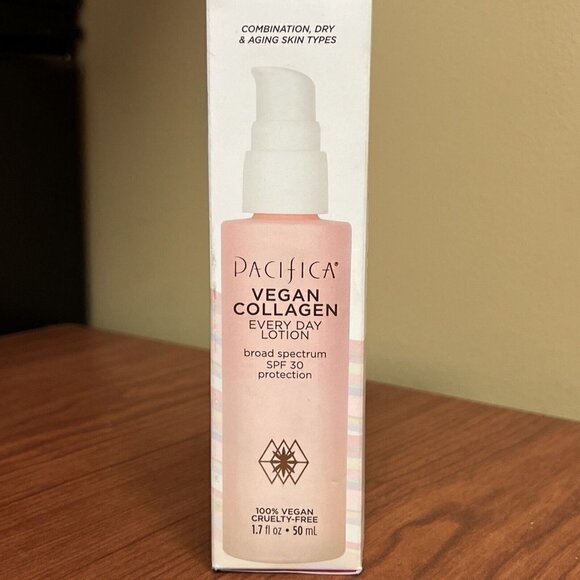 Pacifica 100% Vegan Collagen Everyday Body Lotion, SPF 30, 1.7 fl oz New 12/23 - Picture 3 of 9
